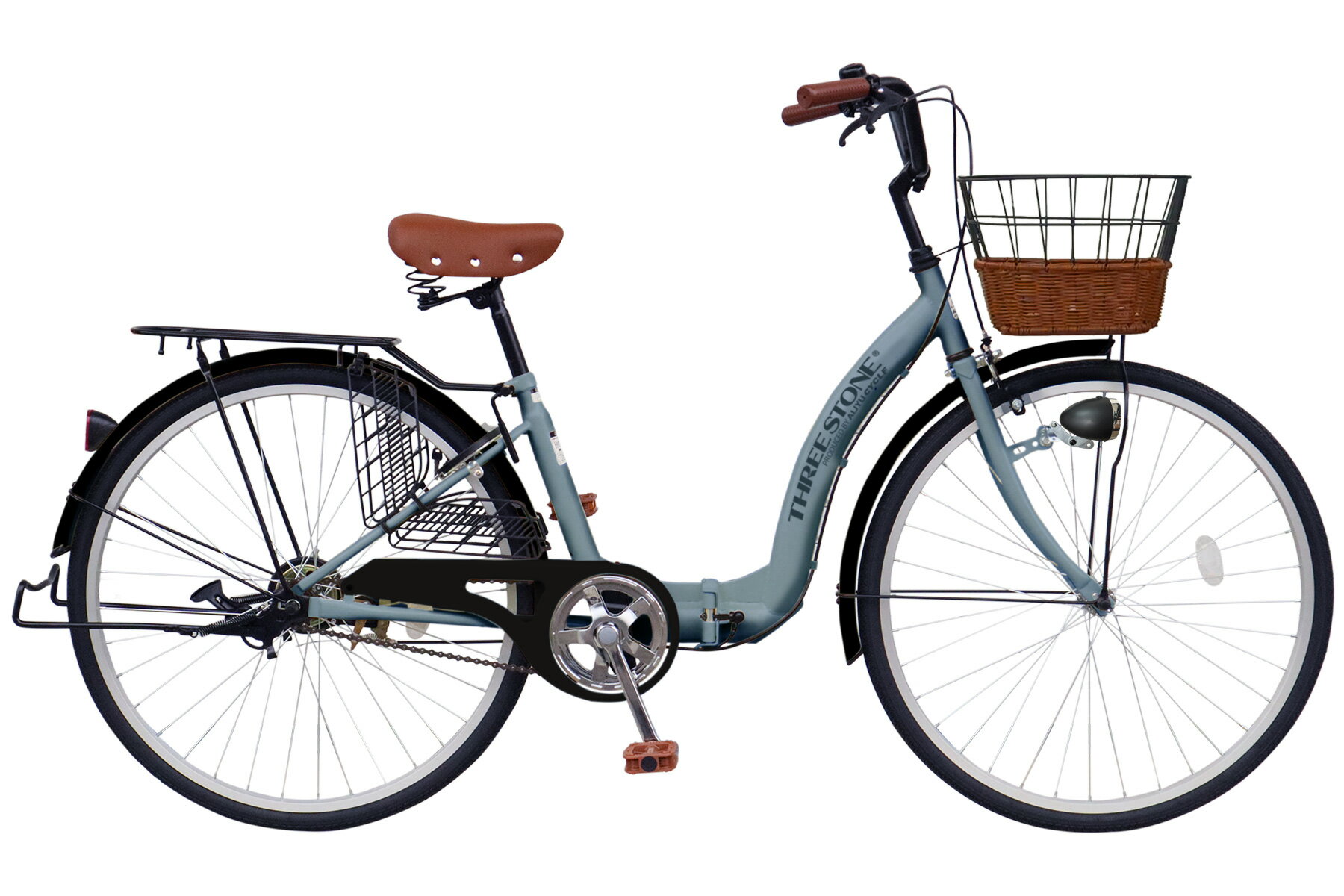 楽天市場】自転車 26インチ ママチャリ（カラーブルー）の通販