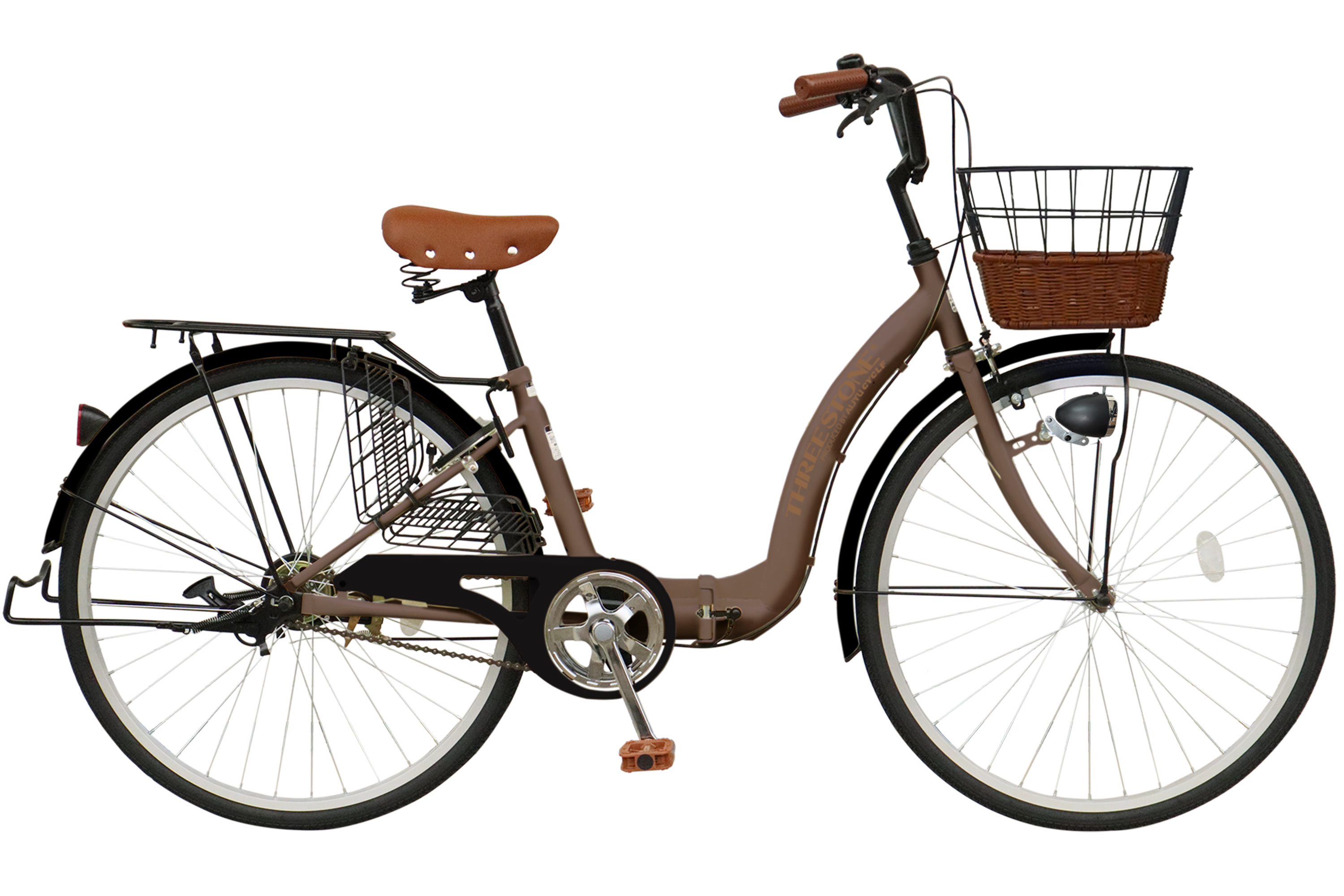 楽天市場】自転車 26インチ ママチャリ（カラーブラウン）（スポーツ