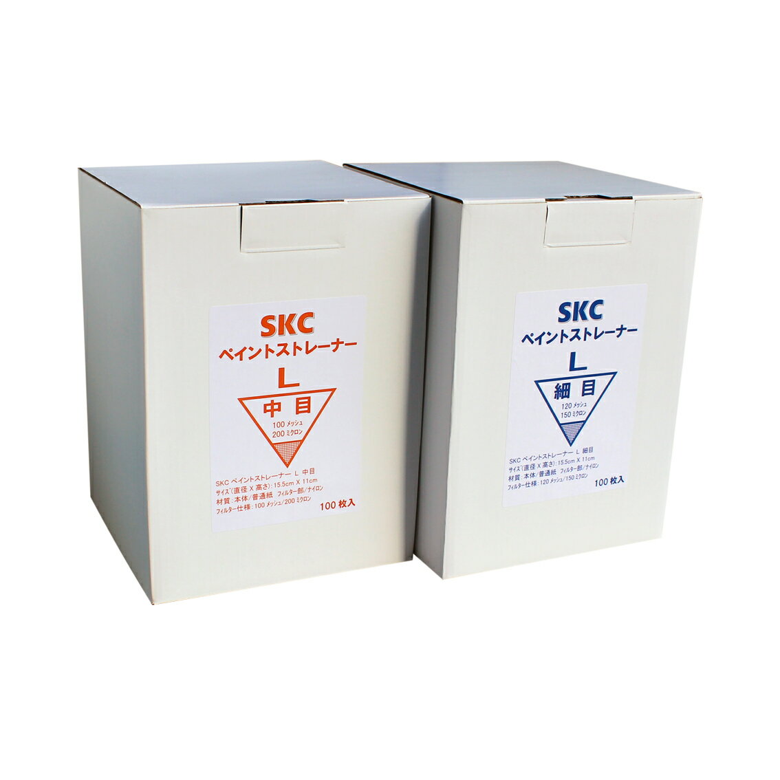 SKCペイントストレーナー　L　100枚入り【塗料　ろ過　濾過　フィルター】