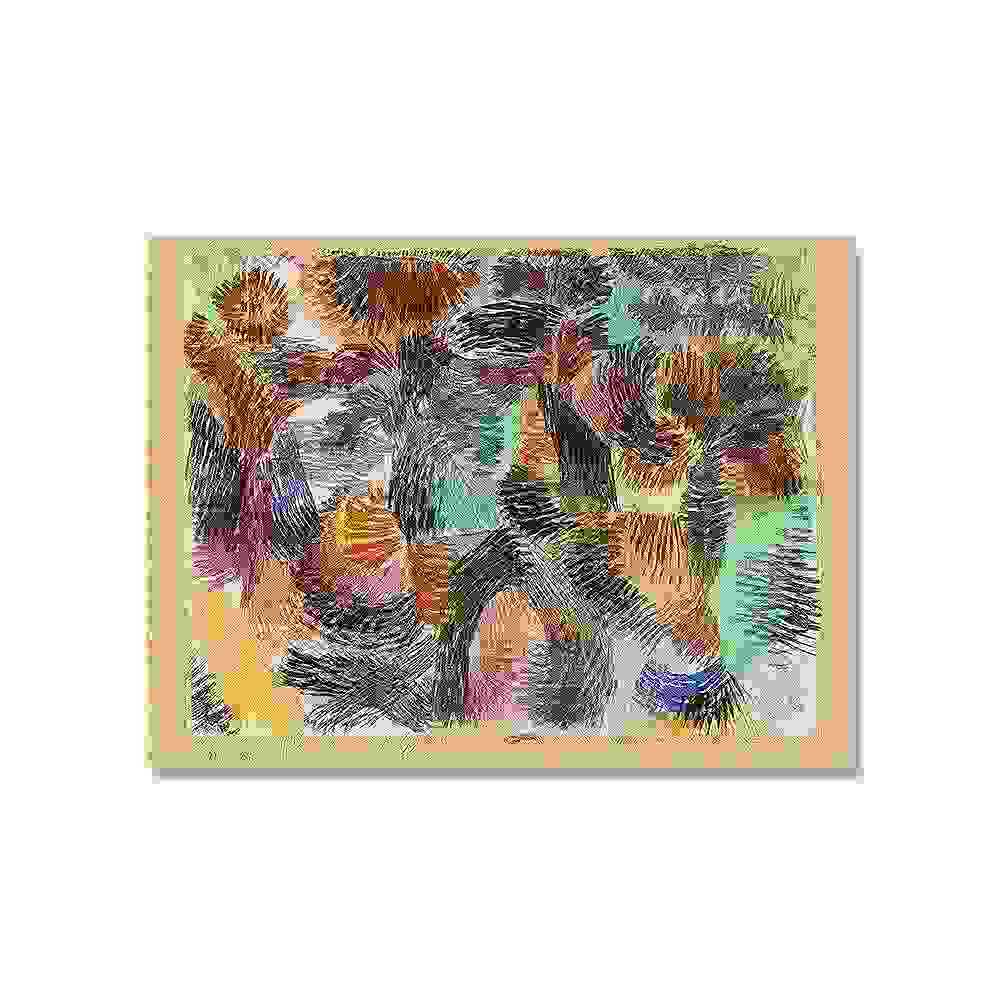 直ぐ飾れるフレーム（額）付きアートアートパネル アートポスター 抽象画シリーズ　パウル・クレー ポスター Paul Klee デザインNO-23