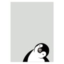【今ならポインUP】A2 A3 額付き アートフレーム アートパネル 絵画 壁 絵 アートポスター 北欧 ペンギンシリーズ タイプ2
