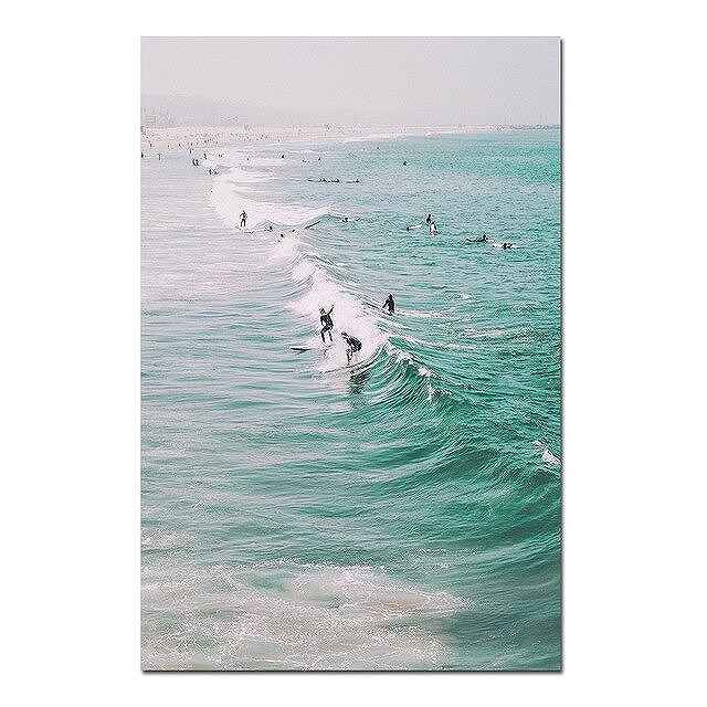 A2 A3 フレーム付 アートパネル アートポスター 世界都市シリーズ ハワイ デザインNO-3