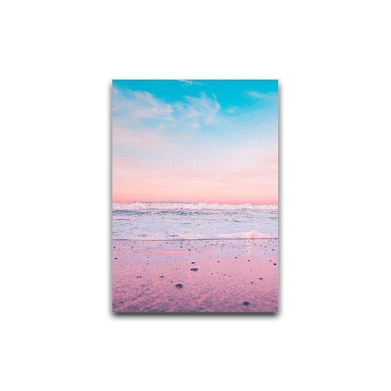 アートポスター フレーム付おしゃれ アートパネル 絵画 壁 絵 ビーチシリーズ デザインNO-2