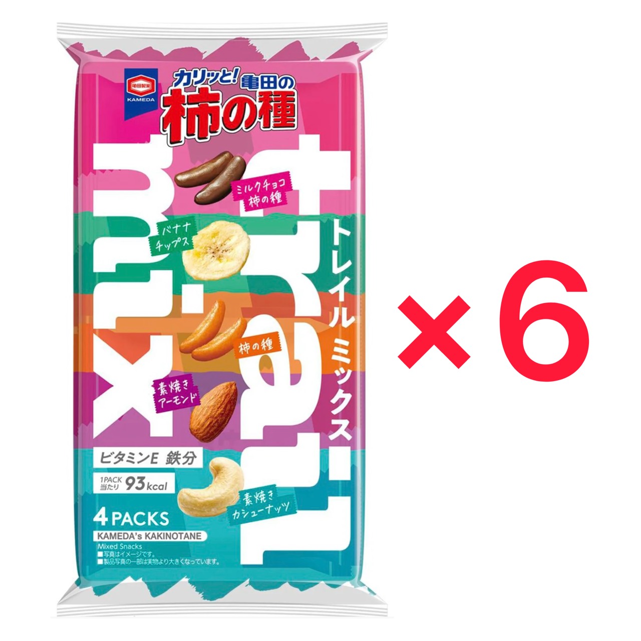 商品説明 お菓子のワクワクと素材のおいしさをひとつに、おやつにぴったりな5種mix 原材料・成分 米粉（うるち米（国産））、でん粉、バナナチップス（バナナ、植物油脂、砂糖）、カシューナッツ、準チョコレート、アーモンド、しょうゆ、砂糖、魚介エキス調味料、たん白加水分解物、こんぶエキス、食塩／加工でん粉、光沢剤、調味料（アミノ酸等）、ソルビトール、乳化剤、着色料（カラメル、パプリカ色素）、香料、香辛料抽出物、（一部に小麦・卵・乳成分・アーモンド・カシューナッツ・大豆・鶏肉・バナナ・豚肉を含む