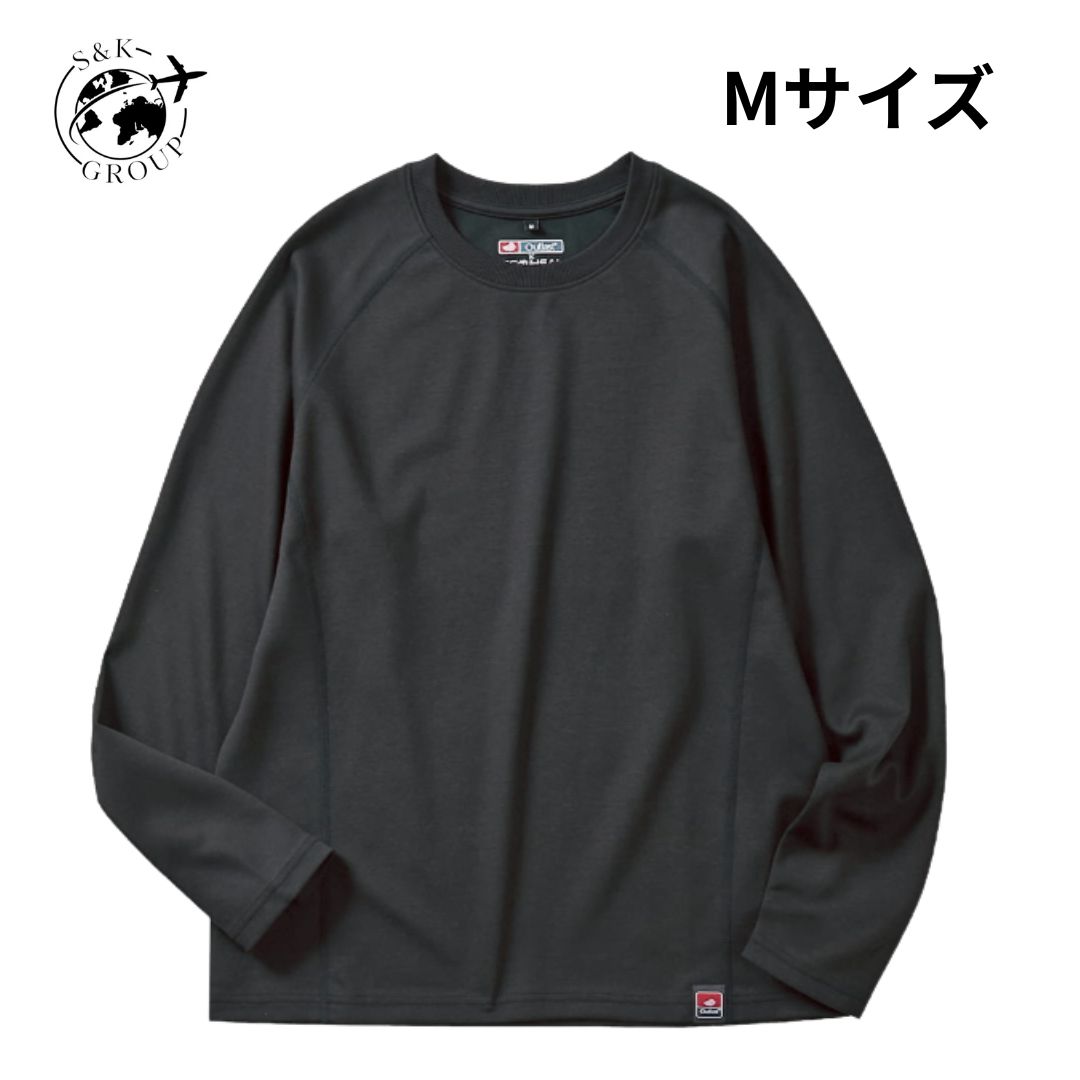 ワークマン Mサイズ ブラック レディース メディヒール コスモス 長袖 クルーネック 疲労回復 兵庫倉庫 19028