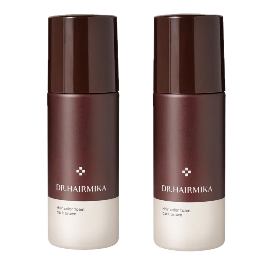 ヘアミカ ヘアカラー フォーム ダークブラウン 1本(80g)×2本セット 　　　　　　　　　　　　　　　　　　　　　　　　　　　　　　 ・色：ダークブラウン　　　　　　　　　　　　　　　　　　 ・泡と空気のチカラで美しく染まる　　　　　　...
