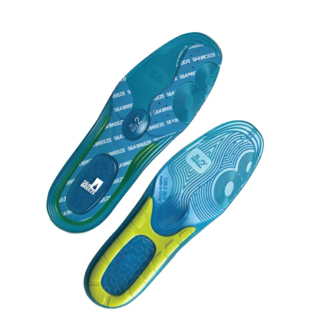 S&KグループのLサイズ シーブリーズ mint fit gelインソール 衝撃吸収 フルゲルタイプ　SEA BREEZE　SB-001B　大阪倉庫｜アングル2