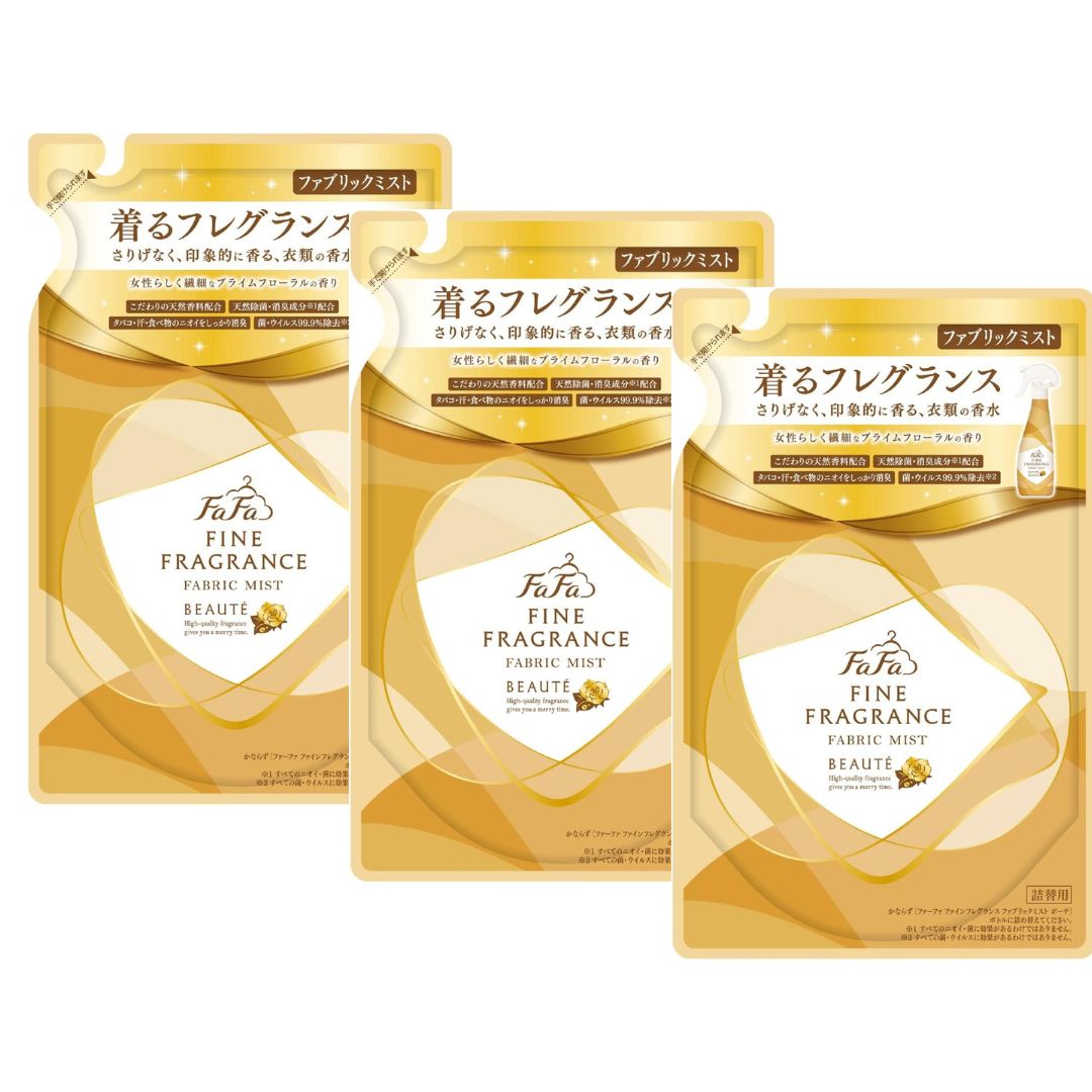 3個セット ファーファ ファインフレグランスファブリックミスト ボーテ 270ml詰替 愛知北倉庫