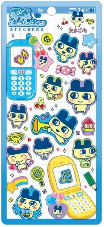 楽天市場】平成 ハッピーフォン シール（ラベル・ステッカー｜文房具