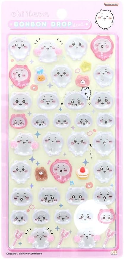 ちいかわ ボンボンドロップシール ちいかわ S8542899 サンスター文具 栃木倉庫のサムネイル
