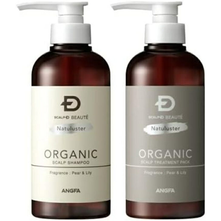 アンファー (ANGFA) スカルプDボーテ ナチュラスターシャンプー ・トリートメトパック 350ml 女性用 オーガニック シャンプー コンディショナー [ノンシリコン] [サルフェートフリー] ペア・リリーの香りのサムネイル