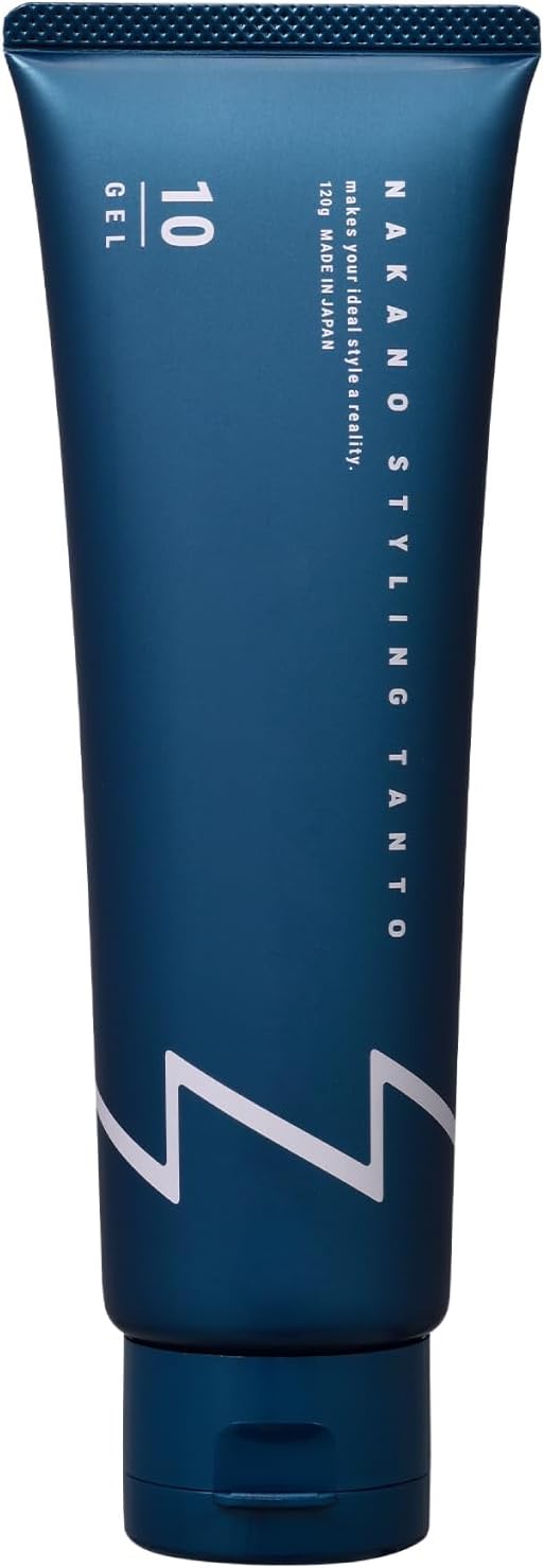 2個セット ナカノ（NAKANO）スタイリング タント ジェル 10 メンズ ツヤウェーブ パーマ 120g 愛知北倉庫