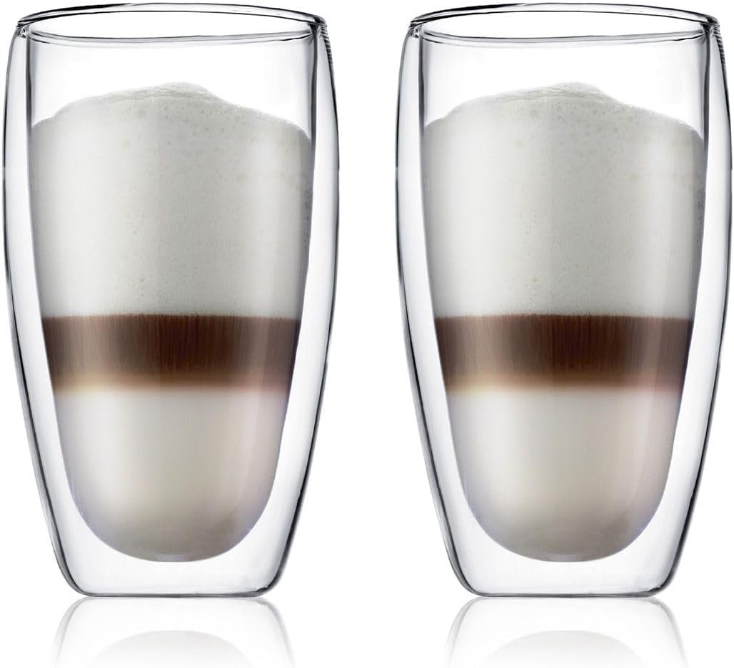 Rakuten - BODUM ボダム グラス コップ タンブラー PAVINA パヴィーナ ダブルウォールグラス 450ml 2個セット 保温保冷性 二重構造 耐熱ガラス 福岡倉庫