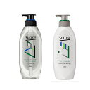 【まとめ買い】サクセス24 クレンジング シャンプー 350ml & スカルプ コンディショナー 350ml 爽やかなグリーンシトラスの香り 群馬倉庫