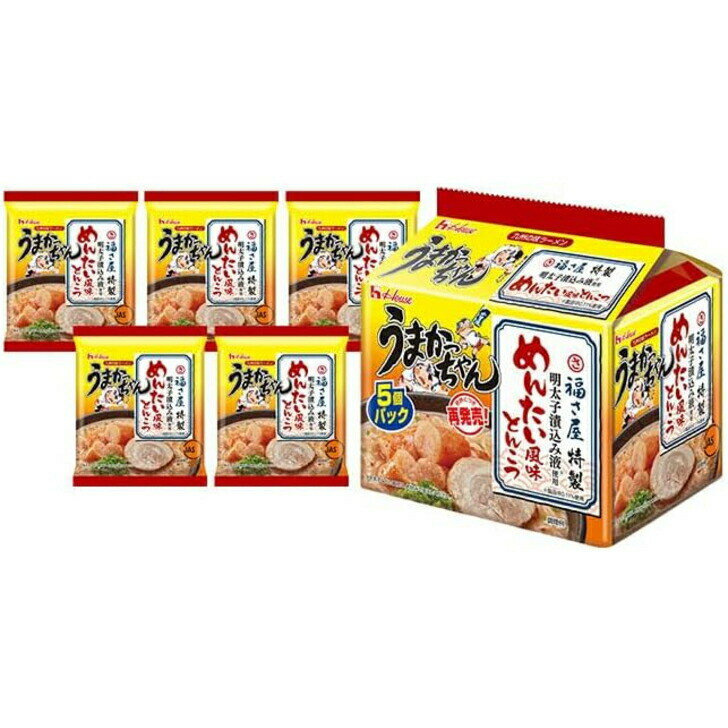 【10食分】福さ屋 ×ハウス コラボ うまかっちゃん 福さ屋特製明太子漬込み液使用 めんたい風味とんこつ (92g×5個パック×2個) 明太子 辛子明太子のサムネイル