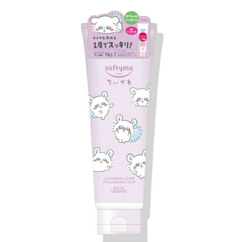 GOSEN - ちいかわ モモンガ ソフティモ クレンジングウォッシュ ヒアルロン酸 洗顔 190g 新潟倉庫