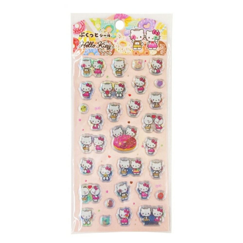 ぷくっとシール ハローキティ サンリオ ドーナツデザインKT 新潟倉庫