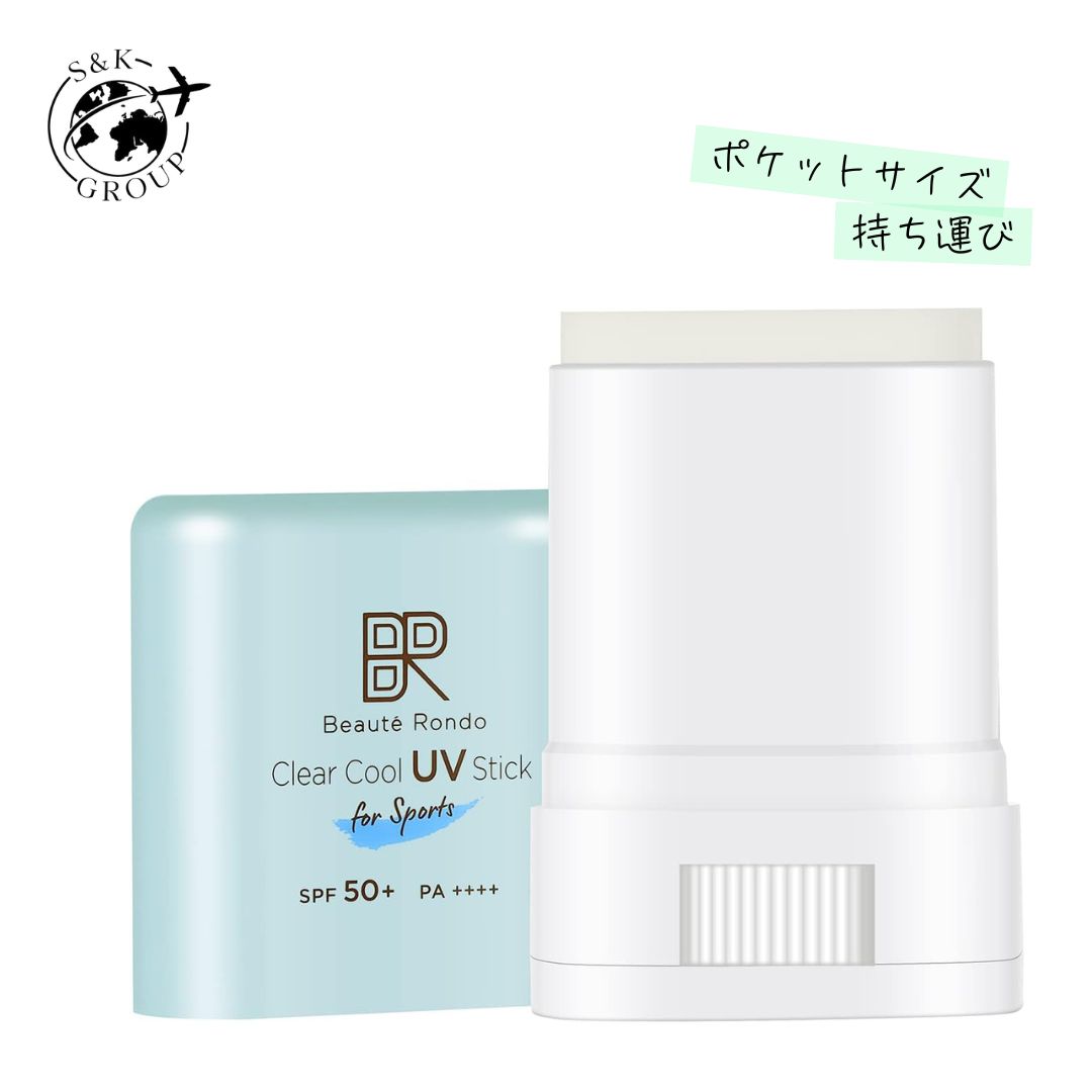 乐天商城 - 日焼け止め UVスティック ビューテロンド クリアクールスポーツ SPF50+ PA++++ 15g 北海道倉庫