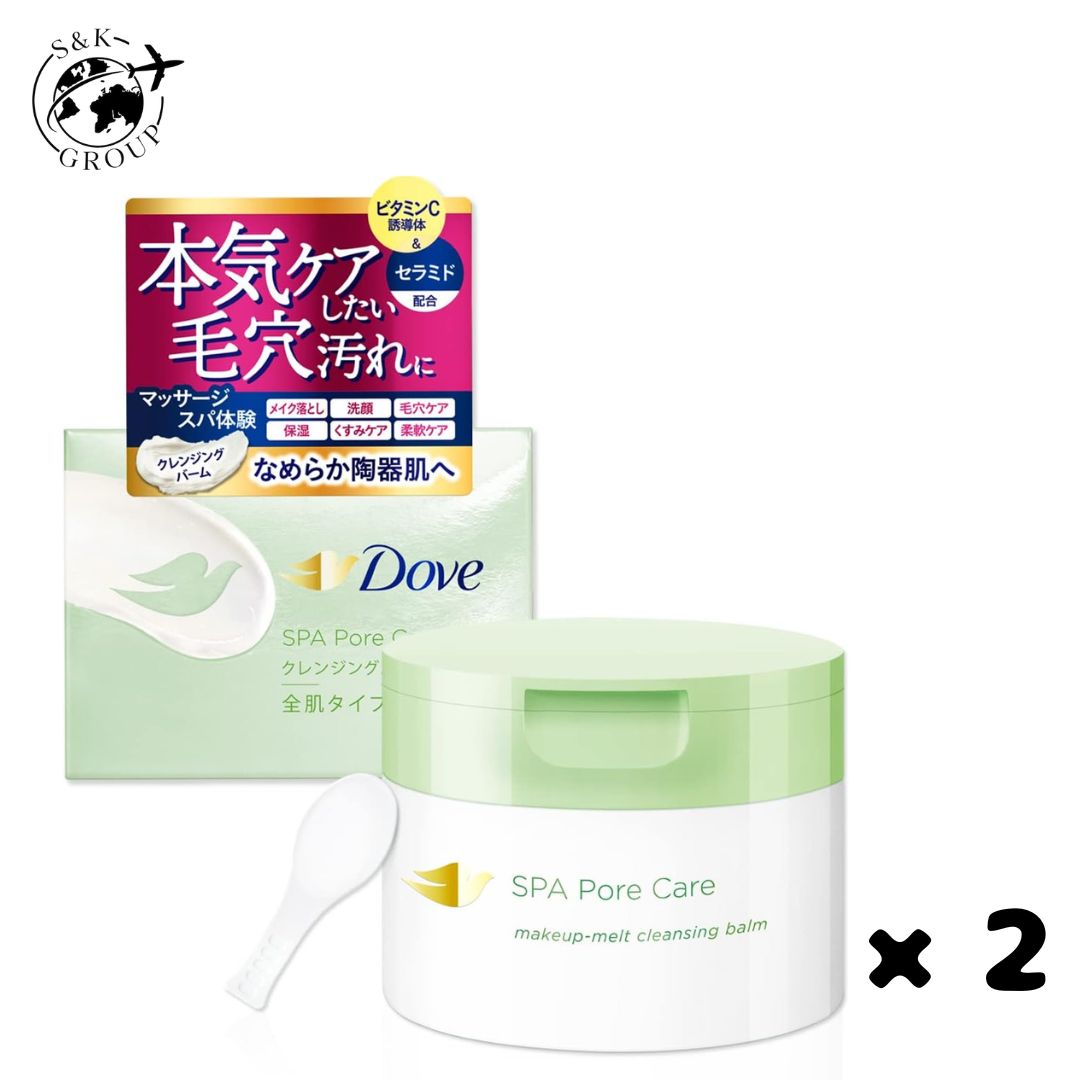樂天商城 - 2個セット Dove ダヴ すっきり毛穴ケア クレンジングバーム 全肌用 本体 90g W洗顔不要 まつエクOK 北海道倉庫