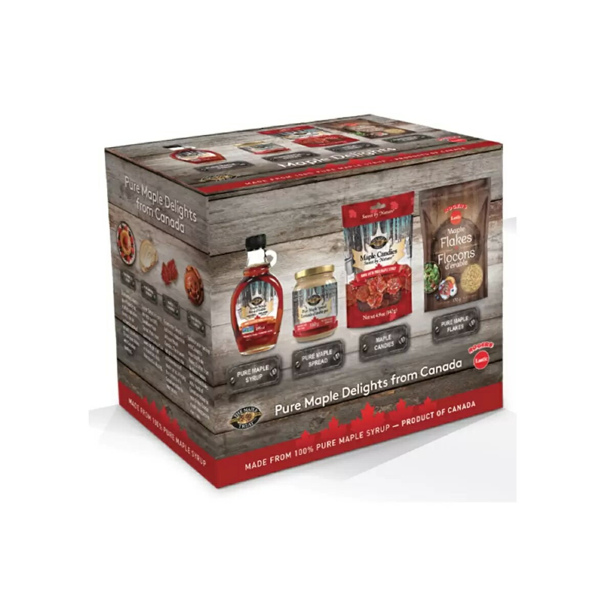 メープルトリート ピュアメープルだけを使用 厳選4点ギフトセット