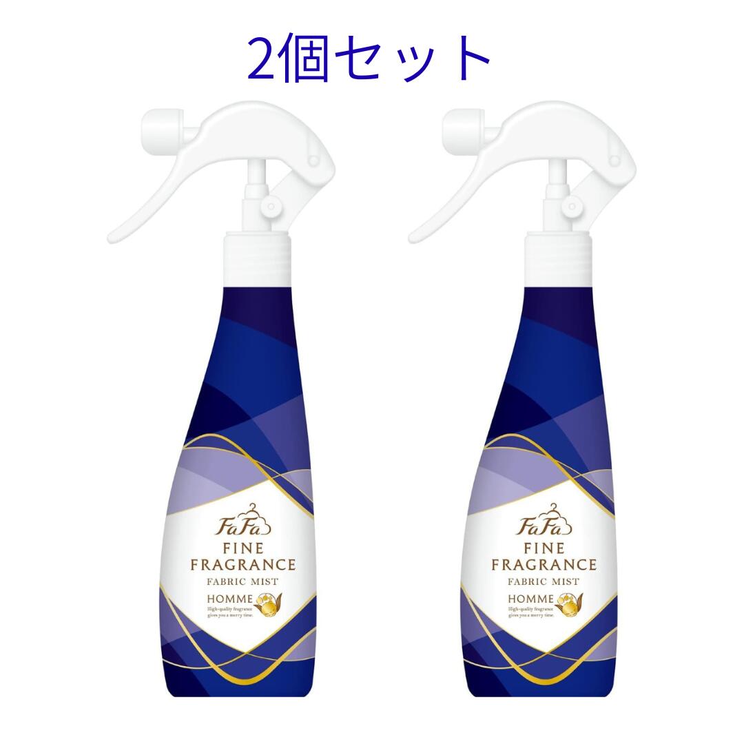 樂天商城 - 2個セット ファーファ ファインフレグランス ファブリックミスト オム クリスタルムスク 本体 300ml 北海道倉庫