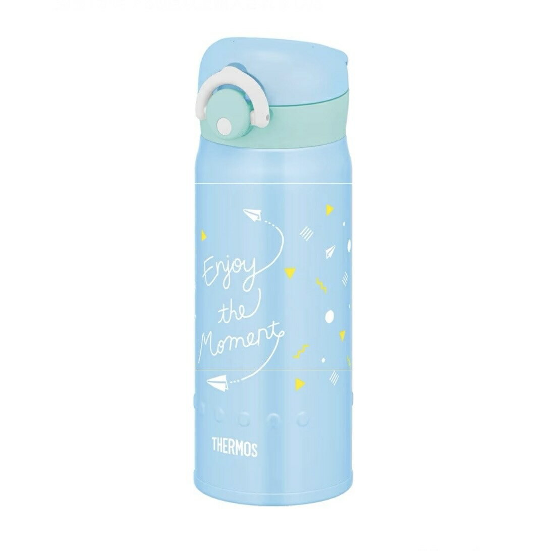 サーモス 水筒 真空断熱ケータイマグ 400ml ブルーホワイト JNR-401 BLWH　愛知南倉庫のサムネイル