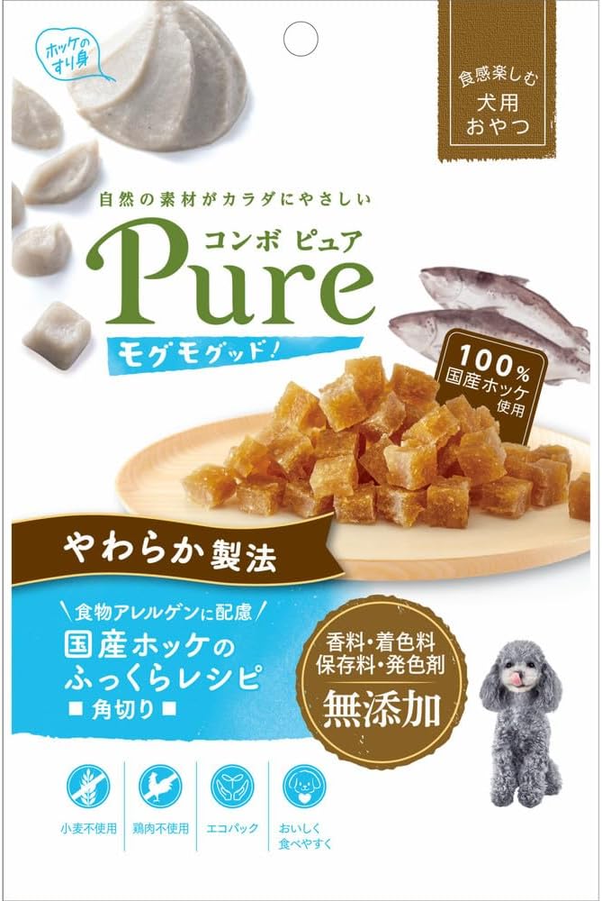 コンボ ピュア ドッグ モグモグッド!　国産ホッケのふっくらレシピ 角切り 1袋(50g)　大阪倉庫
