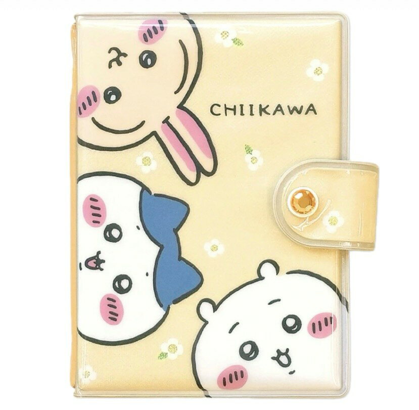 カミオジャパン　ちいかわ　シールバインダー　フラワー　シールシート付き　(227441)　神奈川倉庫