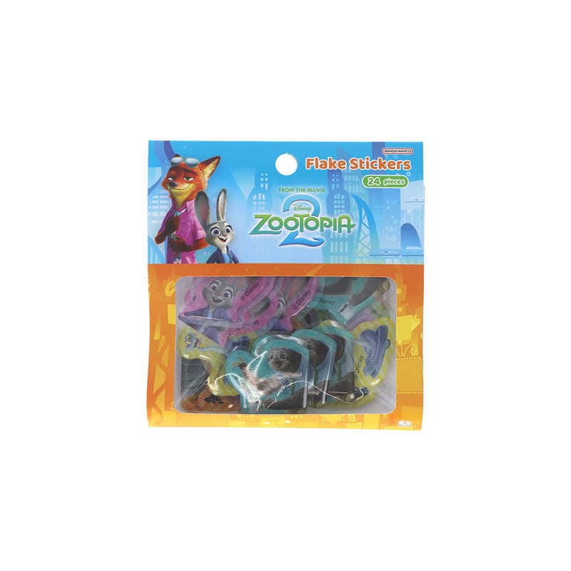 サンスター文具　ズートピア2　ぷっくりフレークシール　3D　神奈川倉庫