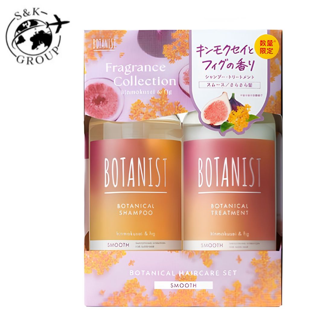 乐天商城 - ボタニスト ボタニカルヘアケアセット スムース キンモクセイ＆フィグの香り 460mL＋460g　栃木倉庫