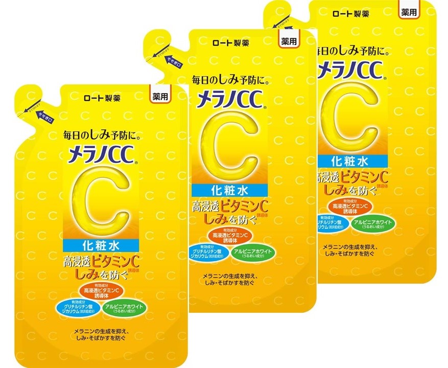 3個セット　メラノCC 薬用しみ対策美白化粧水 替え 170ml　栃木倉庫