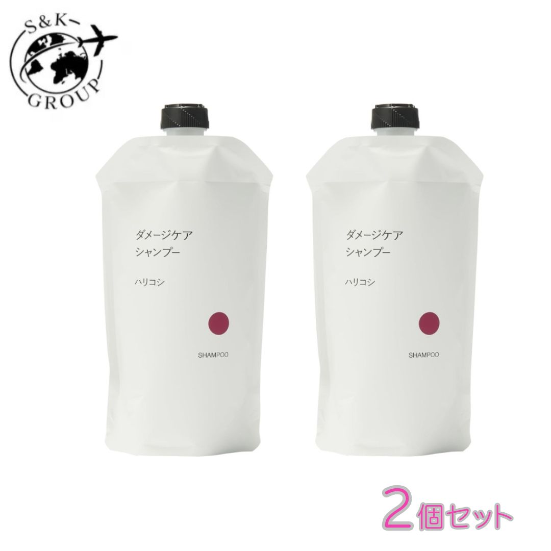 樂天商城 - 2個セット　無印良品 ダメージケアシャンプー ハリコシ 詰替用 340mL　栃木倉庫