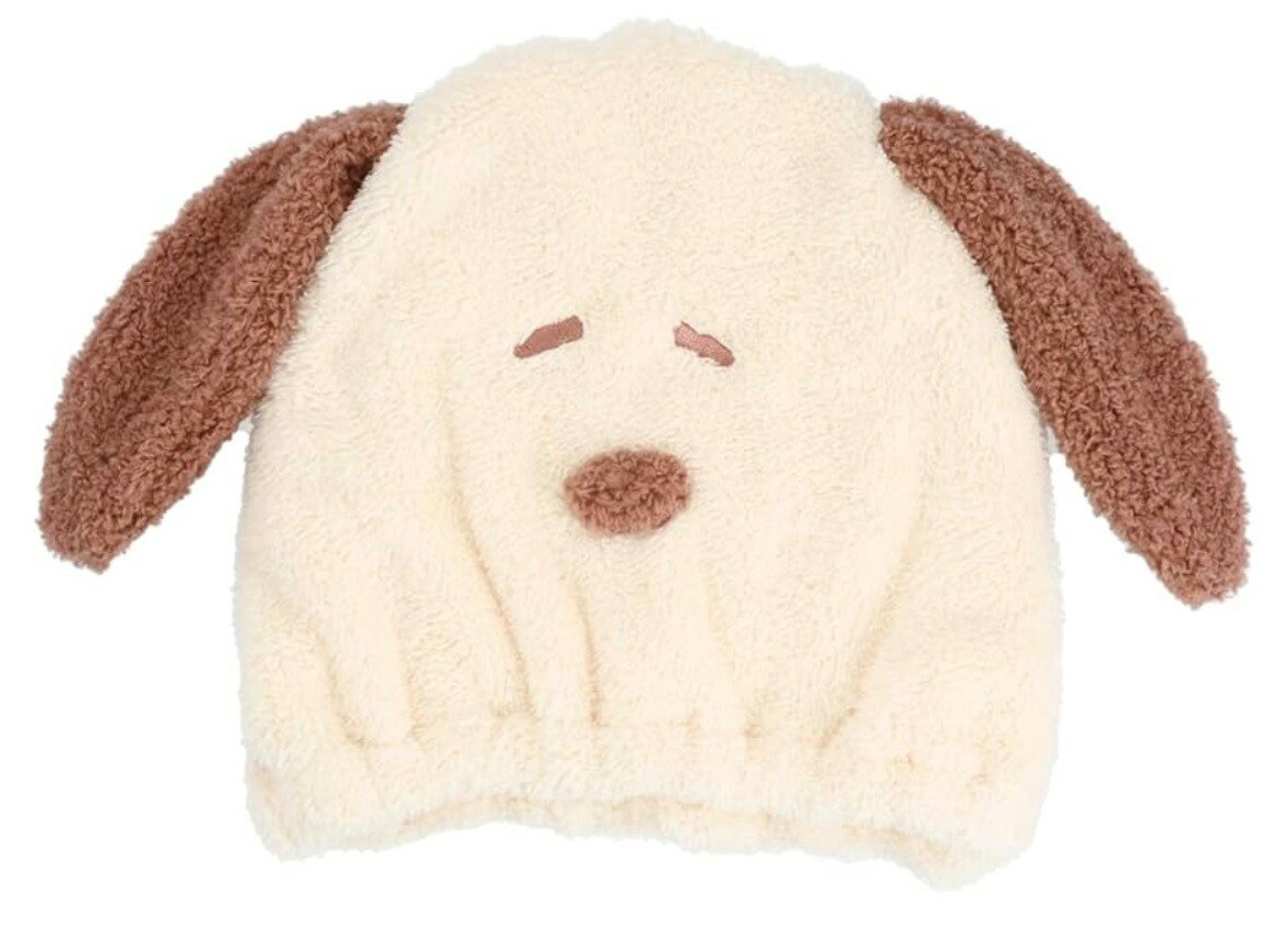 shoubido(粧美堂)　ヘアアイテムシリーズ　ヘアドライキャップ　スヌーピー　PEANUTS　ブラウン　SN46451　大阪倉庫