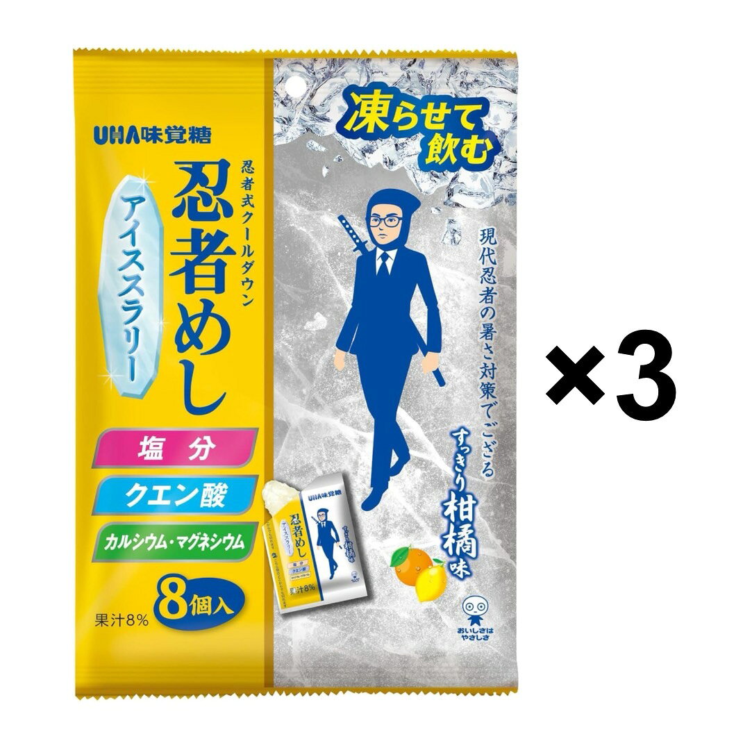 Rakuten - 3袋セット 忍者めし アイススラリー 176g (22g×8個入)　神戸倉庫