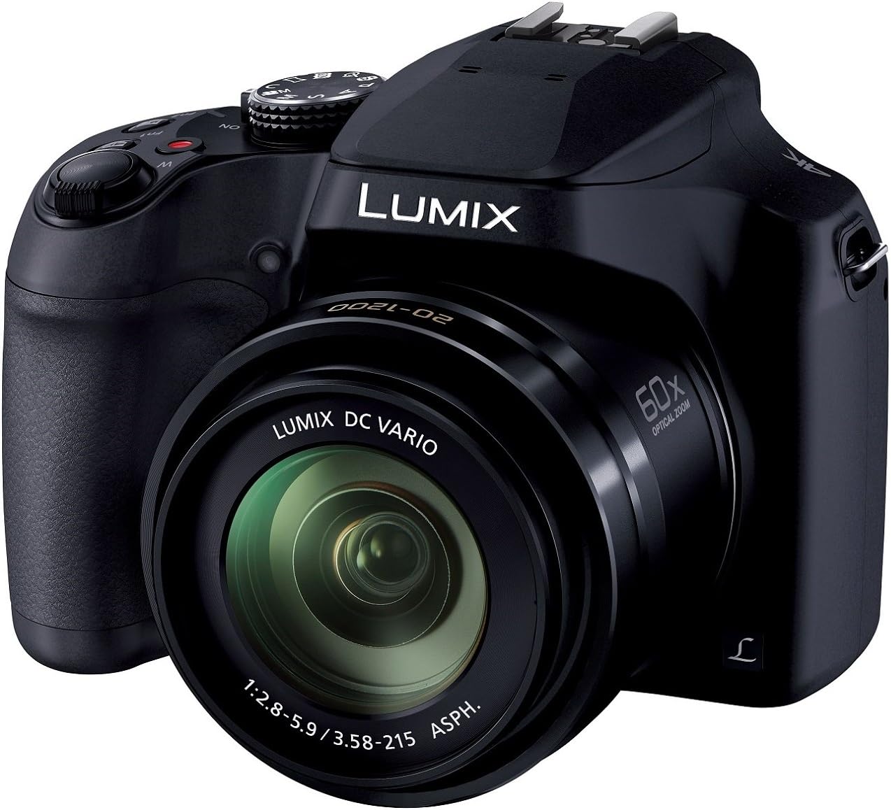LUMIX 展示品　パナソニック デジタルカメラ ルミックス FZ85 ブラック DC-FZ85-K