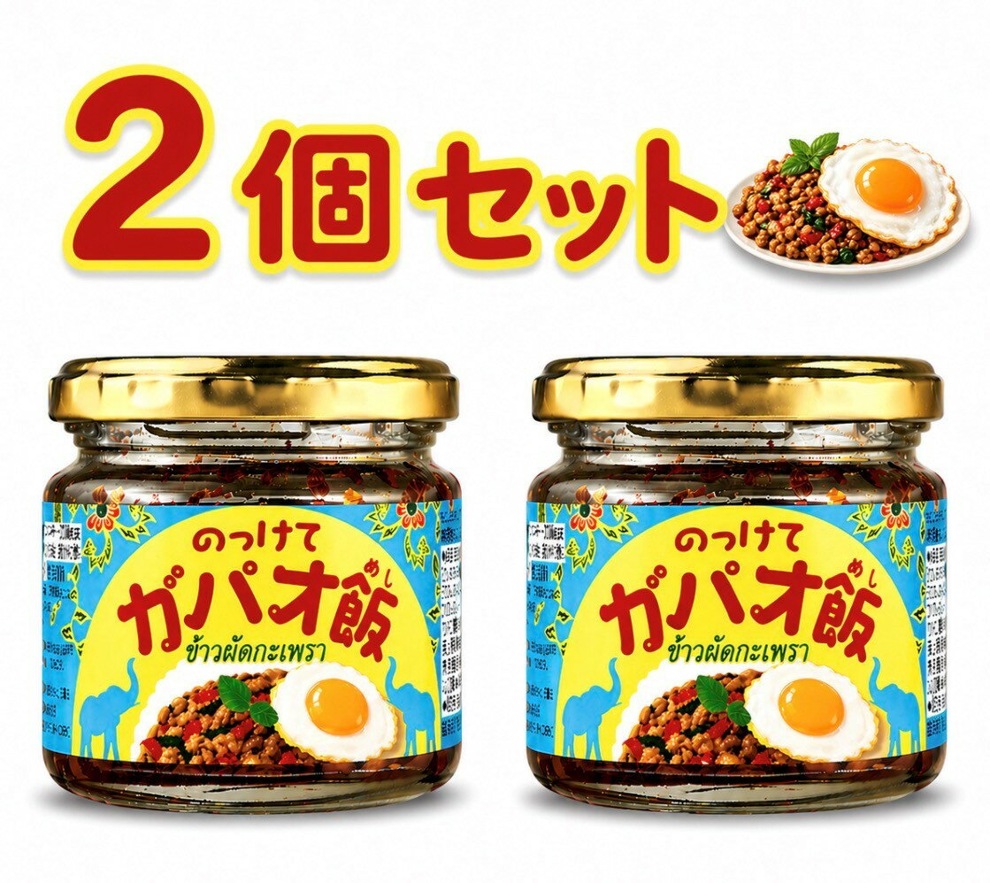 2個セット カルディ のっけてガパオ飯　1個(100g）神奈川倉庫