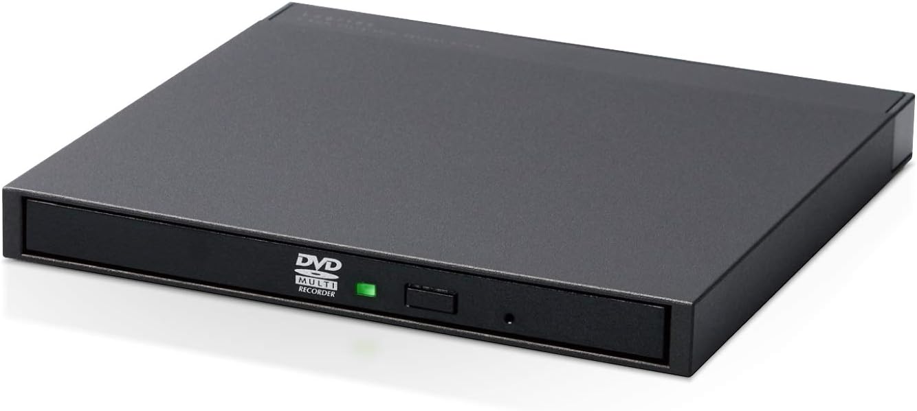 ロジテック 外付け DVDドライブ USB3.2(Gen1) windows/Mac/Surface対応 サイバーリンク 書き込み/再生/編集ソフト付属 M-DISC対応 ブラック LDR-PML8U3VBK