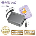 【10倍ポイント限定】【新登場&PD 100W】5in1 充電ケーブル 巻き取り式 両引き Type-C to Type-C 一本五役 USB Type-c m...