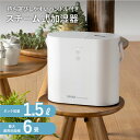 サンカ パーソナルスチーム式加湿器 加湿器 スチーム 最大6