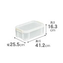 NTK-41SCL【収納ケース】natura トラックス 41S クリア squ+ スキュウプラス サンカ SANKA 家具 キッチン おしゃれ インテリア お...