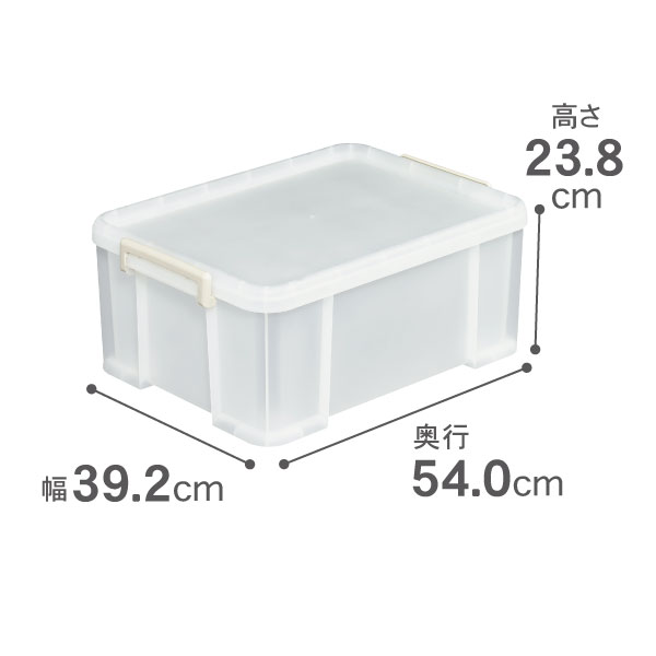  NTK-54MCLnatura トラックス 54M クリア squ+ スキュウプラス サンカ SANKA 家具 キッチン おしゃれ インテリア おもちゃ収納 スッキリ 押入れ収納 防災 コンテナ