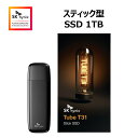 SK hynix Tube T31 1TB USB スティック型 SSD 外付けSSD DRAM搭載 最大転送速度1000MB/s 10 Gbps USB-A 3.2 Gen2 ポータブル メーカー保証3年 SSDSKHSU3-001T-R1GB00