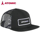 ATOMIC Ag~bNALPS TRUCKER CAP AvX gbJ[ Lbv Xq(Black)