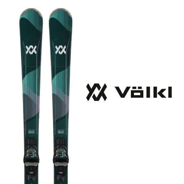 VOLKL フォルクル スキー板《2026》SHINE 76＋vMotion 10 GW Lady Green ビンディング シャイン 76 展示サンプル品 (44)