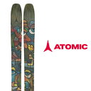 ATOMIC アトミック スキー板《2026》Bent 110(板のみ) ベント 110 〈 送料無料 〉