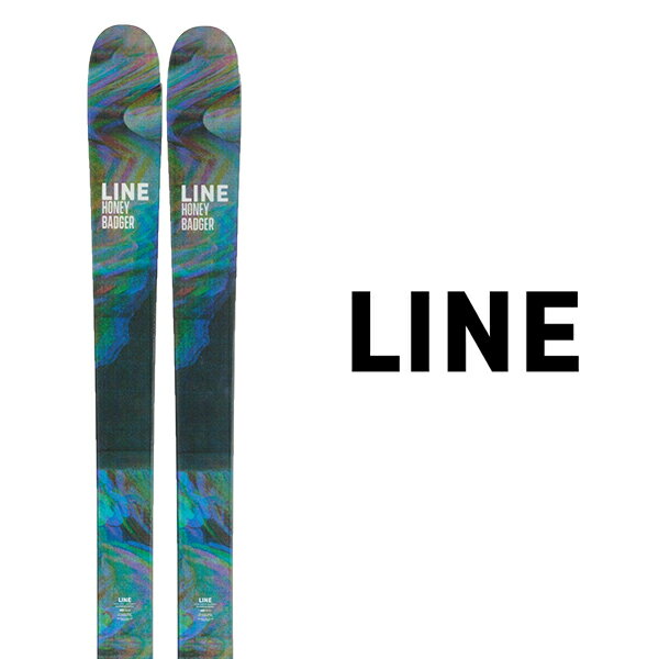 LINE ライン 試乗 中古 スキー板 《2024》 HONEY BADGER + GRIFFON 13 D ビンディングセット〈 送料無料 〉ハニーバジャー