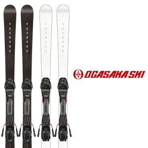 OGASAKA オガサカ スキー板 《2023》 UNITY U-FS2 / BK・WT + マーカー FDT TP10 BK×AN付モデル ビンディング セット 〈 送料無料 〉