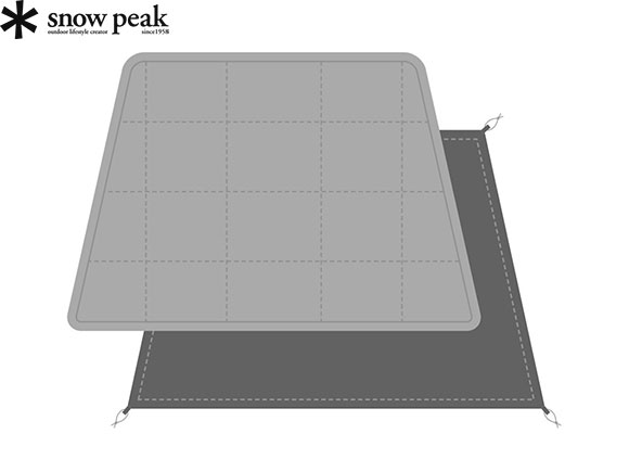 スノーピーク エルフィールド マットシートセット テント タープ TP-880-1 snow peak[pt_up] 1