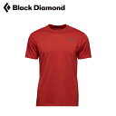 ブラックダイヤモンド Black Diamond Tシャツ メンズ デザートトゥーマウンテンティー (レッドロック) BD67619