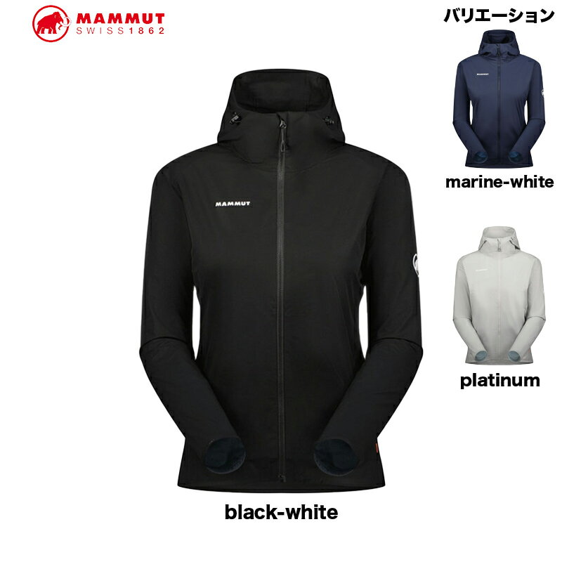 マムート MAMMUT GRANITE SO Hooded Jacket AF Women レディース ソフトシェルジャケット：1011-00332